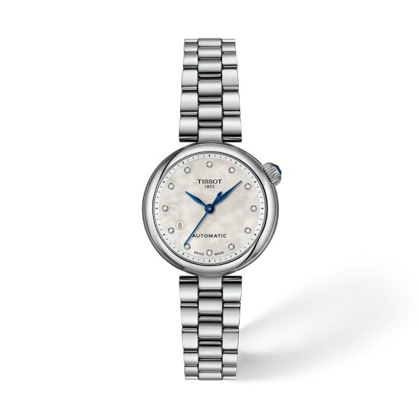 Montre mixte Tissot Désir réf. T1522071111600, mouvement automatique, boîtier 28 mm, acier inoxydable – vue principale, Horlova Maroc