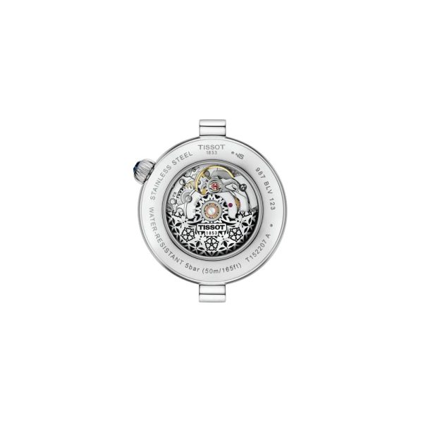 Montre mixte Tissot Désir réf. T1522071111600, mouvement automatique, boîtier 28 mm, acier inoxydable, étanche 50 m – quatrième vue