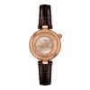 Montre mixte Tissot Désir réf. T1522073652100, mouvement automatique, boîtier 28 mm, cuir, verre saphir – vue principale, Horlova Maroc