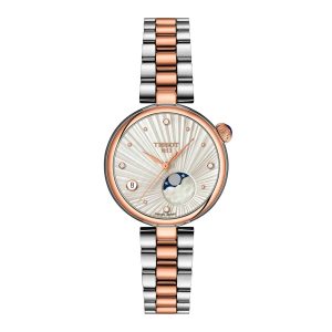 Montre mixte Tissot Desir Phase Lune réf. T1522232203600, mouvement quartz, boîtier 29,6 mm, verre saphir – vue principale, Horlova Maroc