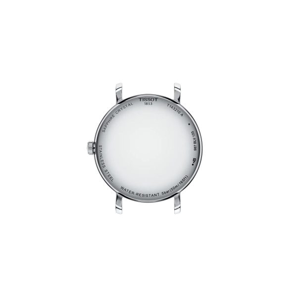 Montre mixte Tissot Everytime réf. T1432101101100, mouvement quartz, boîtier 34 mm, acier inoxydable, verre saphir – troisième vue