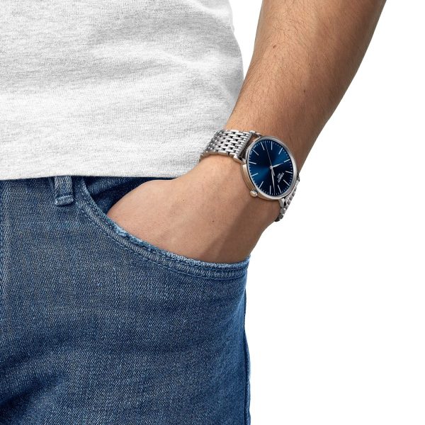 Montre mixte Tissot Everytime réf. T1434101104100, mouvement quartz, boîtier 40 mm, acier inoxydable, étanche 50 m – deuxième vue