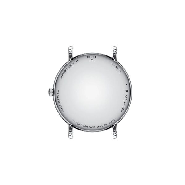 Montre mixte Tissot Everytime réf. T1434101104100, mouvement quartz, boîtier 40 mm, acier inoxydable, étanche 50 m – quatrième vue