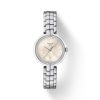 Montre mixte Tissot Flamingo réf. T0942101111602, mouvement quartz, boîtier 30 mm, acier inoxydable – vue principale, Horlova Maroc