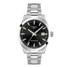 Montre mixte Tissot Gentleman réf. T1658071105100, mouvement automatique, boîtier 38 mm, acier inoxydable – vue principale, Horlova Maroc