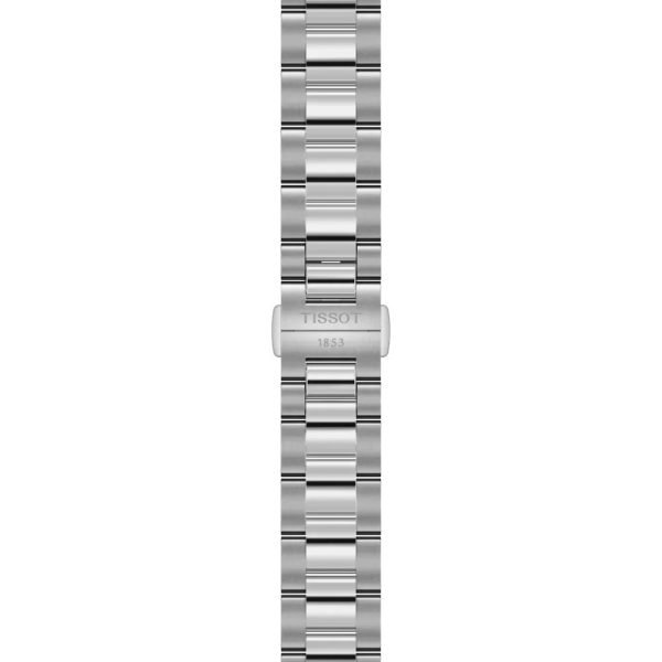 Montre mixte Tissot Gentleman réf. T1658071105100, mouvement automatique, boîtier 38 mm, acier inoxydable, verre saphir – quatrième vue