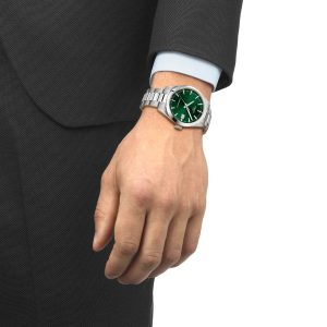 Montre mixte Tissot Gentleman réf. T1658071109100, mouvement automatique, boîtier 38 mm, acier inoxydable, verre saphir – deuxième vue