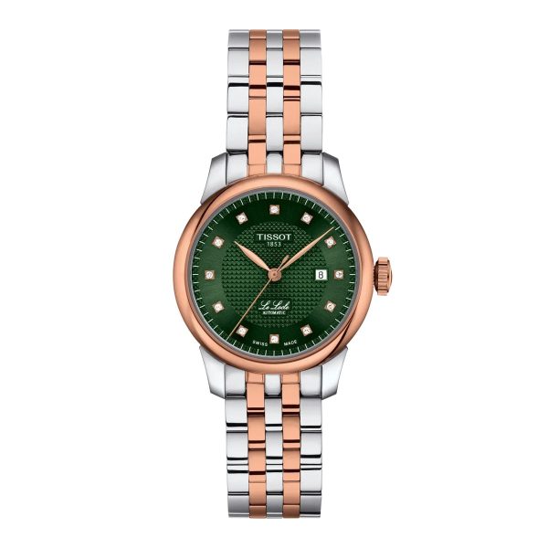 Montre mixte Tissot Locle réf. T0062072209600, mouvement automatique, boîtier 29 mm, acier inoxydable – vue principale, Horlova Maroc
