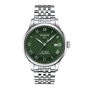 Montre mixte Tissot Locle réf. T0064071109300, mouvement automatique, boîtier 39,3 mm, acier inoxydable – vue principale, Horlova Maroc