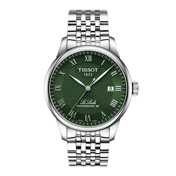 Montre mixte Tissot Locle réf. T0064071109300, mouvement automatique, boîtier 39,3 mm, acier inoxydable – vue principale, Horlova Maroc