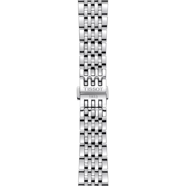 Montre mixte Tissot Locle réf. T0064071109300, mouvement automatique, boîtier 39,3 mm, acier inoxydable, verre saphir – quatrième vue