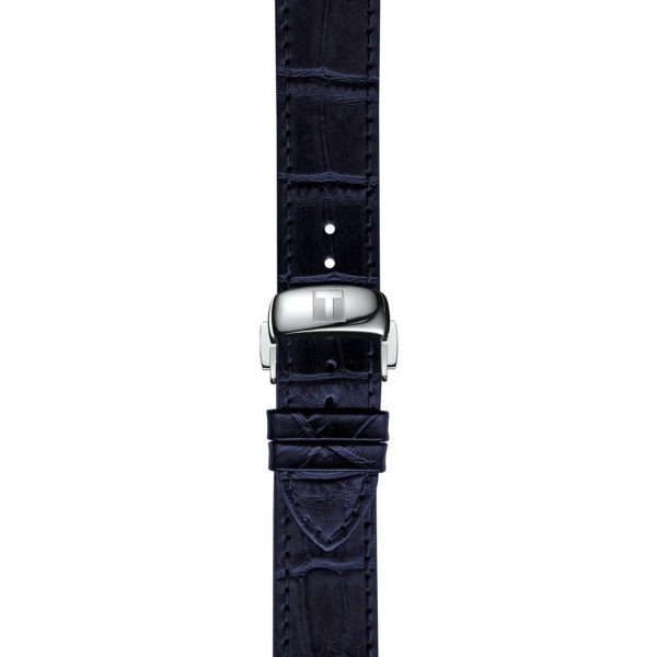 Montre mixte Tissot Locle réf. T0064071604300, mouvement automatique, boîtier 39 mm, acier inoxydable, cuir – troisième vue