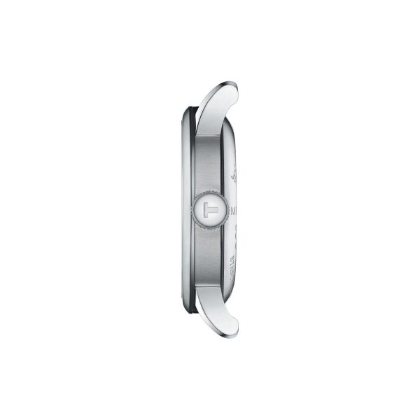 Montre mixte Tissot Locle réf. T0064071604300, mouvement automatique, boîtier 39 mm, acier inoxydable, cuir – quatrième vue