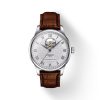 Montre mixte Tissot Locle Powermatic Open réf. T0064071603301, mouvement automatique, cuir, étanche 30 m – vue principale, Horlova Maroc