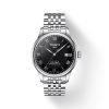 Montre mixte Tissot Locle Powermatic réf. T0064071105300, mouvement automatique, acier inoxydable – vue principale, Horlova Maroc