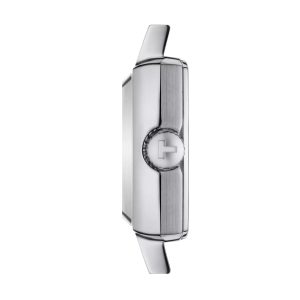 Montre mixte Tissot Lovely Square réf. T0581091104101, mouvement quartz, boîtier 20 mm, acier inoxydable, verre saphir – deuxième vue