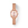 Montre mixte Tissot Lovely Square réf. T0581093345600, mouvement quartz, boîtier 20 mm, cuir – vue principale, Horlova Maroc