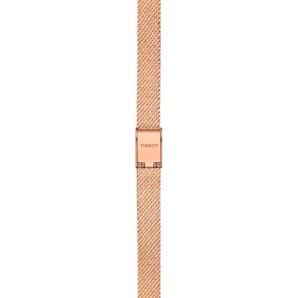 Montre mixte Tissot Lovely Square réf. T0581093345600, mouvement quartz, boîtier 20 mm, cuir – deuxième vue