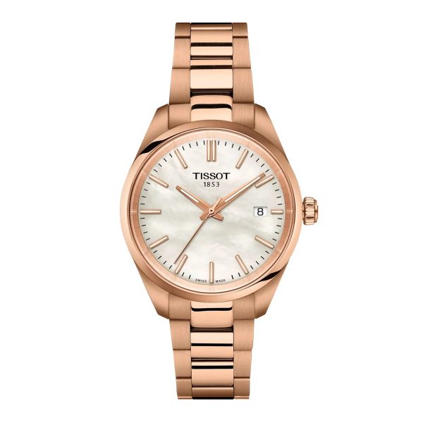 Montre mixte Tissot PR 100 réf. T1502103311100, mouvement quartz, boîtier 34 mm, acier inoxydable – vue principale, Horlova Maroc