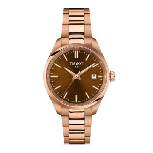 Montre mixte Tissot PR 100 réf. T1502103329100, mouvement quartz, boîtier 34 mm, acier inoxydable – vue principale, Horlova Maroc
