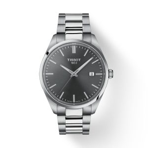 Montre mixte Tissot PR 100 réf. T1504101108100, mouvement quartz, boîtier 40 mm, acier inoxydable – vue principale, Horlova Maroc