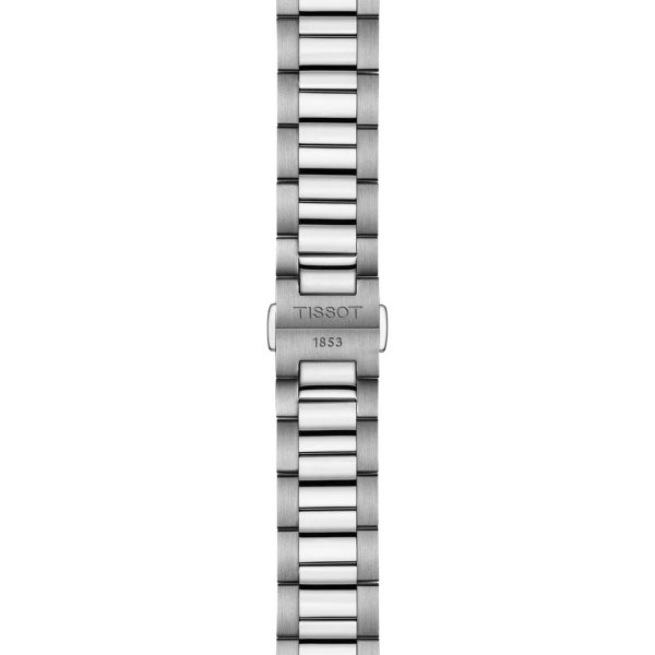Montre mixte Tissot PR 100 réf. T1504101108100, mouvement quartz, boîtier 40 mm, acier inoxydable, étanche 100 m – troisième vue