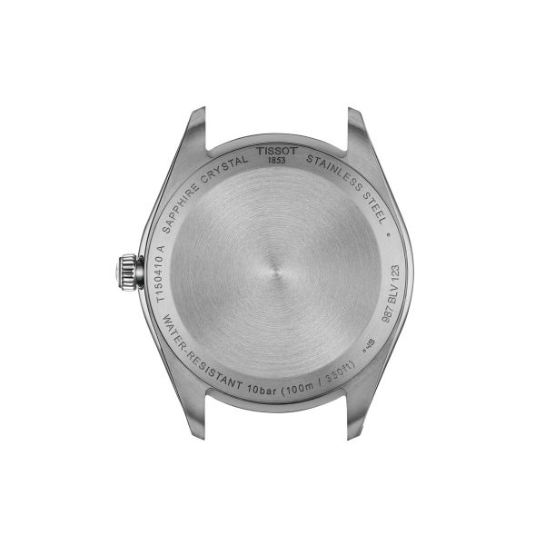 Montre mixte Tissot PR 100 réf. T1504101108100, mouvement quartz, boîtier 40 mm, acier inoxydable, étanche 100 m – quatrième vue