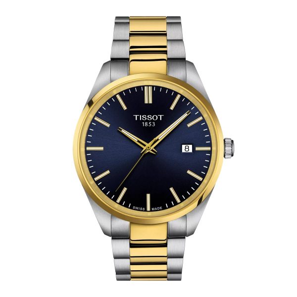 Montre mixte Tissot PR 100 réf. T1504102204100, mouvement quartz, boîtier 40 mm, acier inoxydable – vue principale, Horlova Maroc