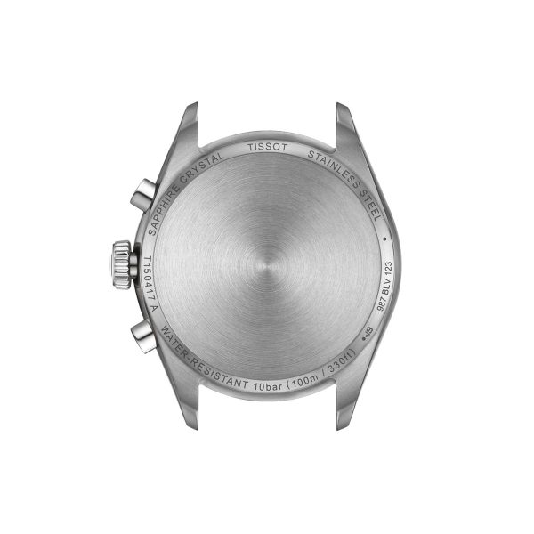 Montre mixte Tissot PR 100 réf. T1504171101100, chronographe quartz, boîtier 40 mm, acier inoxydable, étanche 100 m – quatrième vue