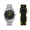 Montre mixte Tissot PR 100 réf. T1504171105100, chronographe quartz, boîtier 40 mm, acier inoxydable, étanche 100 m – deuxième vue