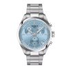 Montre mixte Tissot PR 100 réf. T1504171135100, chronographe quartz, boîtier 40 mm, acier inoxydable – vue principale, Horlova Maroc