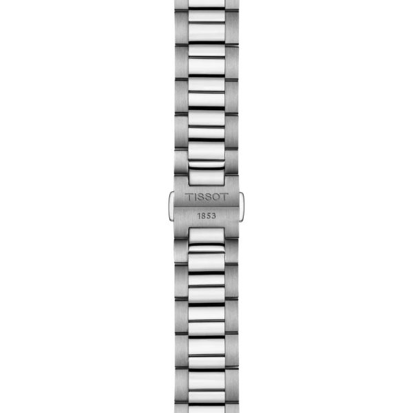 Montre mixte Tissot PR 100 Jungfraubahn réf. T1504101103100, mouvement quartz, boîtier 40 mm, acier inoxydable, verre saphir – quatrième vue