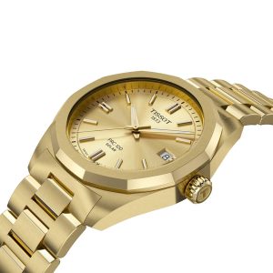Montre mixte Tissot PRC 100 Solar réf. T1518223302100, mouvement solaire, boîtier 34 mm, acier inoxydable, verre saphir – deuxième vue