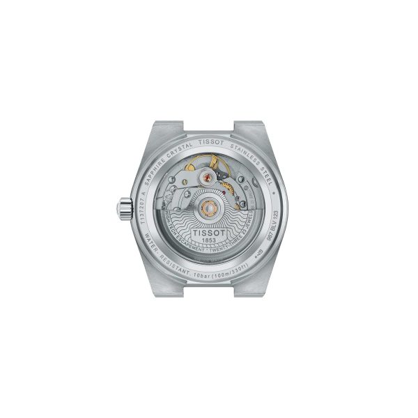 Montre mixte Tissot PRX réf. T1372071111100, mouvement automatique, boîtier 35 mm, acier inoxydable, étanche 100 m – quatrième vue