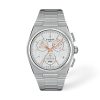 Montre mixte Tissot PRX réf. T1374171103100, chronographe quartz, boîtier 41 mm, acier inoxydable – vue principale, Horlova Maroc