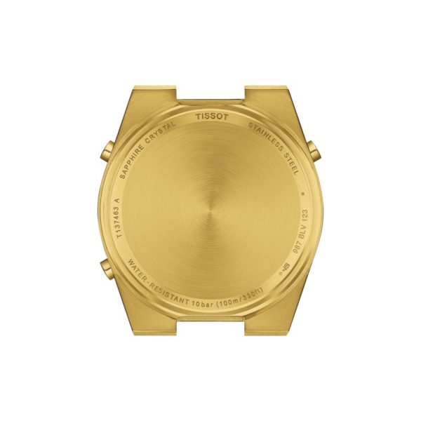 Montre mixte Tissot PRX Digital réf. T1374633302000, chronographe quartz, boîtier 35 mm, acier inoxydable, verre saphir – quatrième vue