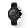 Montre mixte Tissot Race réf. T1418173705100, chronographe quartz, boîtier 38 mm, acier inoxydable – vue principale, Horlova Maroc