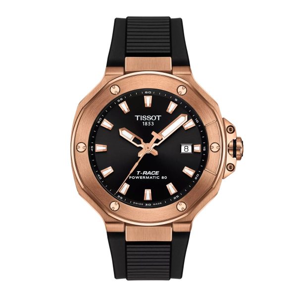 Montre mixte Tissot Race réf. T1418073705100, mouvement automatique, boîtier 41 mm, verre saphir – vue principale, Horlova Maroc