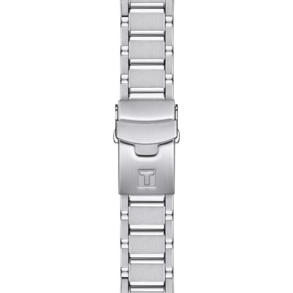 Montre mixte Tissot Race réf. T1414171104100, chronographe quartz, boîtier 45 mm, acier inoxydable, étanche 100 m – troisième vue
