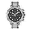 Montre mixte Tissot Race réf. T1414171105101, chronographe quartz, boîtier 45 mm, acier inoxydable – vue principale, Horlova Maroc