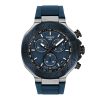 Montre mixte Tissot Race réf. T1414172704100, chronographe quartz, boîtier 45 mm, acier inoxydable, silicone – vue principale, Horlova Maroc