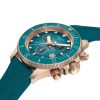 Montre mixte Tissot Seastar 1000 réf. T1202173704100, chronographe quartz, boîtier 38 mm, acier inoxydable, silicone – deuxième vue