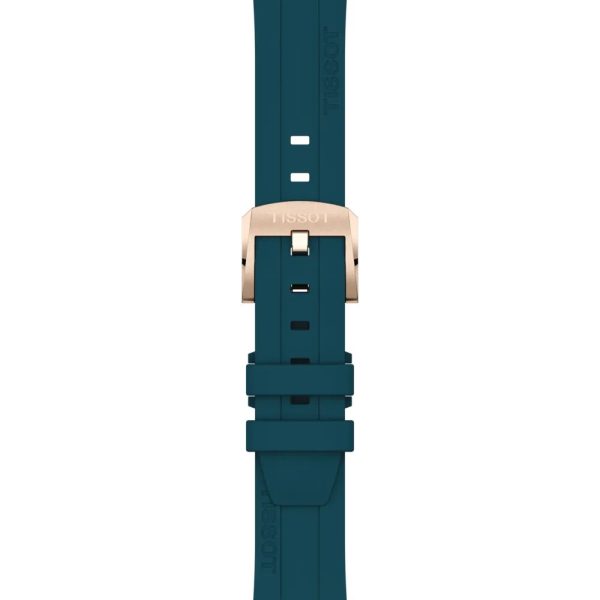Montre mixte Tissot Seastar 1000 réf. T1202173704100, chronographe quartz, boîtier 38 mm, acier inoxydable, silicone – troisième vue