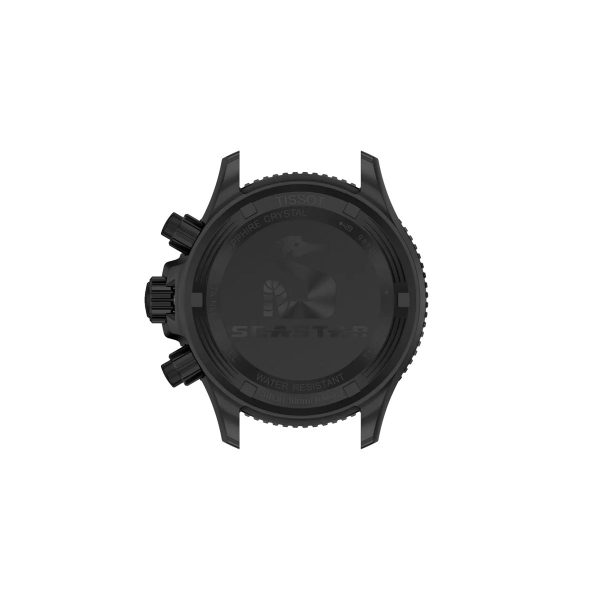 Montre mixte Tissot Seastar 1000 réf. T1202173706100, chronographe quartz, boîtier 38 mm, acier inoxydable, silicone – troisième vue