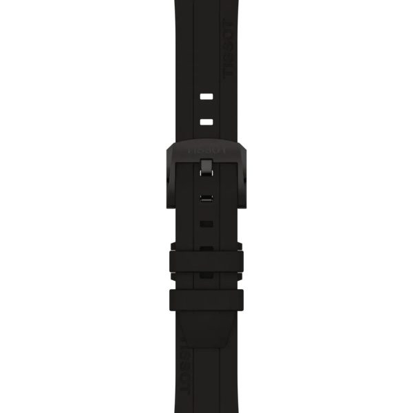 Montre mixte Tissot Seastar 1000 réf. T1202173706100, chronographe quartz, boîtier 38 mm, acier inoxydable, silicone – quatrième vue