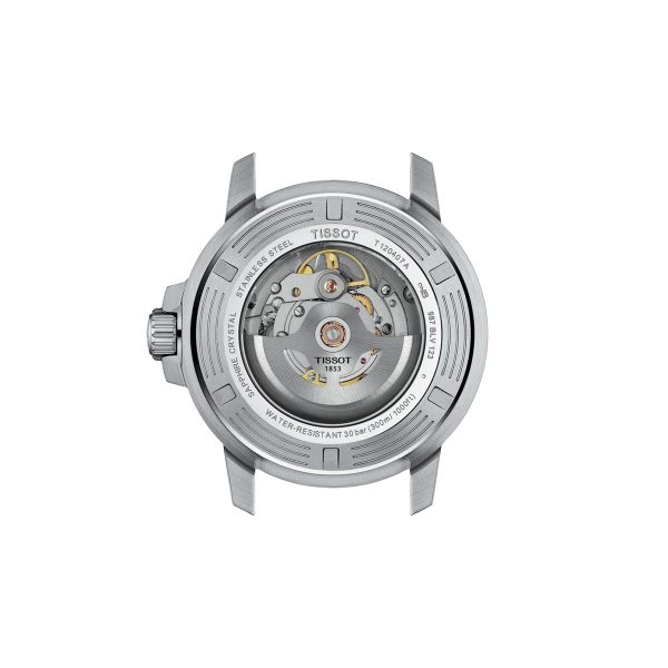 Montre mixte Tissot Seastar 1000 réf. T1204071104103, mouvement automatique, boîtier 43 mm, acier inoxydable, verre saphir – quatrième vue