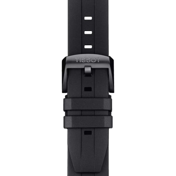 Montre mixte Tissot Seastar 1000 réf. T1204173705102, chronographe quartz, boîtier 45,5 mm, acier inoxydable, caoutchouc – deuxième vue