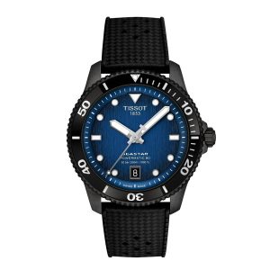 Montre mixte Tissot Seastar 1000 Powermatic réf. T1208073704100, mouvement automatique, boîtier 40 mm – vue principale, Horlova Maroc