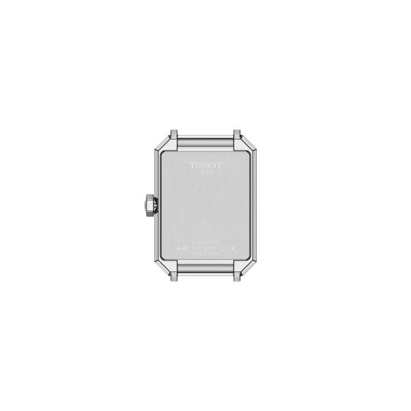 Montre mixte Tissot Srv réf. T1601101104300, mouvement quartz, boîtier 30 mm, acier inoxydable, verre saphir – quatrième vue