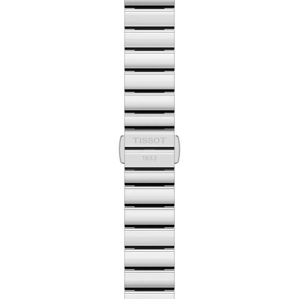 Montre mixte Tissot Srv réf. T1601102111300, mouvement quartz, boîtier 30 mm, acier inoxydable, verre saphir, étanche 50 m – troisième vue